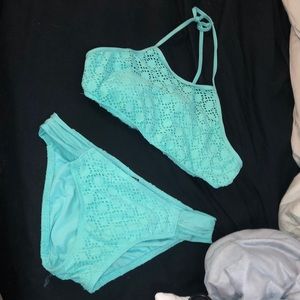 Teal bikini